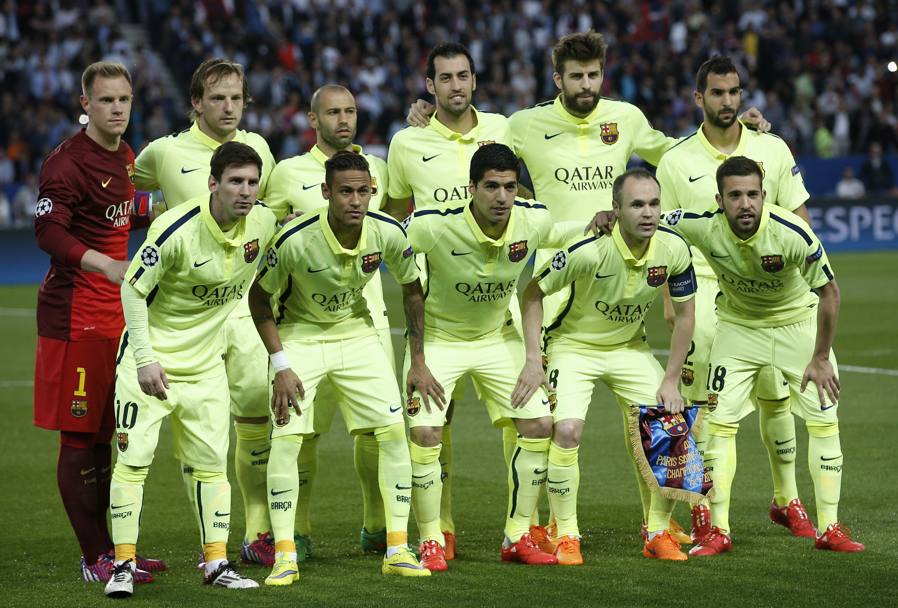 La formazione del Barcellona: quante stelle nell&#39;undici titolare. Ap